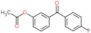 [3-(Acetyloxy)phenyl](4-fluorophenyl)methanone