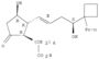 Cyclopentaneheptanoicacid,3-hydroxy-2-[(1E,4S)-4-hydroxy-4-(1-propylcyclobutyl)-1-buten-1-yl]-5-ox…