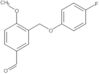 3-[(4-Fluorophenoxy)methyl]-4-methoxybenzaldehyde