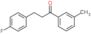 3-(4-fluorophenyl)-1-(m-tolyl)propan-1-one