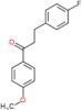 3-(4-fluorophenyl)-1-(4-methoxyphenyl)propan-1-one