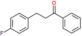 3-(4-fluorophenyl)-1-phenyl-propan-1-one