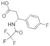 4-Fluoro-β-[(2,2,2-trifluoroacetyl)amino]benzenepropanoic acid