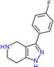 3-(4-fluorophenyl)-4,5,6,7-tetrahydro-1H-pyrazolo[4,3-c]pyridine