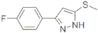 3-(4-Fluorophenyl)-5-(methylthio)pyrazole