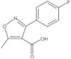 3-(4-fluorophenyl)-5-methyl-4-isoxazolecarboxylic acid