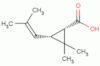 (1R-trans)-2,2-dimethyl-3-(2-methylprop-1-enyl)cyclopropanecarboxylic acid