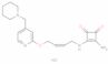 3-Cyclobutene-1,2-dione, 3-amino-4-[[(2Z)-4-[[4-(1-piperidinylmethyl)-2-pyridinyl]oxy]-2-butenyl]a…