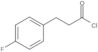 4-Fluorobenzenepropanoyl chloride