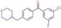 Methanone, (3-chloro-5-fluorophenyl)[4-(4-thiomorpholinylmethyl)phenyl]-