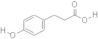 3-(4-Hydroxyphenyl)propionic acid