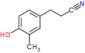 3-(4-hydroxy-3-methylphenyl)propanenitrile