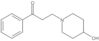 3-(4-Hydroxy-1-piperidinyl)-1-phenyl-1-propanone