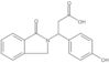 1,3-Dihydro-β-(4-hydroxyphenyl)-1-oxo-2H-isoindole-2-propanoic acid