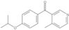 [4-(1-Methylethoxy)phenyl](4-methyl-3-pyridinyl)methanone