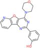 3-[4-(4-Morpholinyl)pyrido[3′,2′:4,5]furo[3,2-d]pyrimidin-2-yl]phenol