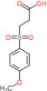 3-[(4-methoxyphenyl)sulfonyl]propanoic acid