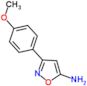 3-(4-methoxyphenyl)isoxazol-5-amine