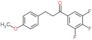 3-(4-methoxyphenyl)-1-(3,4,5-trifluorophenyl)propan-1-one