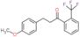 3-(4-methoxyphenyl)-1-[2-(trifluoromethyl)phenyl]propan-1-one