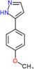 5-(4-methoxyphenyl)-1H-pyrazole