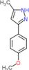 3-(4-methoxyphenyl)-5-methyl-1H-pyrazole