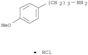 Benzenepropanamine,4-methoxy-, hydrochloride (1:1)