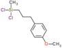 dicloro[3-(4-metoxifenil)propil]metilsilano