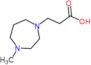 3-(4-methyl-1,4-diazepan-1-yl)propanoic acid