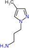 3-(4-methyl-1H-pyrazol-1-yl)propan-1-amine