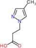 3-(4-methyl-1H-pyrazol-1-yl)propanoic acid