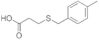 3-(4-Methyl-benzylsulfanyl)-propionic acid