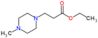 ethyl 3-(4-methylpiperazin-1-yl)propanoate