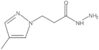 4-Methyl-1H-pyrazole-1-propanoic acid hydrazide