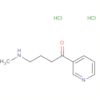 1-Butanone, 4-(methylamino)-1-(3-pyridinyl)-, dihydrochloride