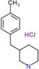 3-(4-methylbenzyl)piperidine hydrochloride