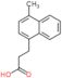 3-(4-methylnaphthalen-1-yl)propanoic acid