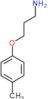 3-(4-Methylphenoxy)-1-propanamine