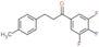 3-(p-tolyl)-1-(3,4,5-trifluorophenyl)propan-1-one