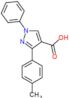 3-(4-methylphenyl)-1-phenyl-1H-pyrazole-4-carboxylic acid