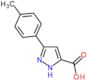 3-(4-methylphenyl)-1H-pyrazole-5-carboxylic acid