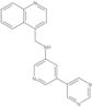 N-[5-(5-Pyrimidinyl)-3-pyridinyl]-4-quinolinemethanamine