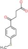 4-[4-(methylsulfanyl)phenyl]-4-oxobutanoate