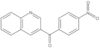 (4-Nitrophenyl)-3-quinolinylmethanone