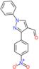 3-(4-nitrophenyl)-1-phenyl-1H-pyrazole-4-carbaldehyde