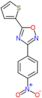 3-(4-nitrophenyl)-5-(thiophen-2-yl)-1,2,4-oxadiazole