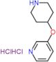 3-piperidin-4-yloxypyridine,dihydrochloride