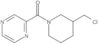 [3-(Chloromethyl)-1-piperidinyl]-2-pyrazinylmethanone