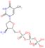 3'-amino-3'-deoxythymidine 5'-(tetrahydrogen triphosphate)