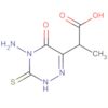 1,2,4-Triazine-6-propanoic acid,4-amino-2,3,4,5-tetrahydro-5-oxo-3-thioxo-